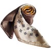 AIKOO Scarf, Women's, Hair Ornament, Silk, Leopard Print, Office, Thin,