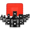 BLACKROBOT 8PCS Impact Socket Adapter Set, 1” 3/4” 1/4" 3/8"