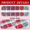 Liliume Hotfix Rhinestones 2 Boxes of 6890 Pieces Red Hotfix