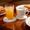 Absorbent Diatomaceous Earth Coasters Set of 6, with Holder &