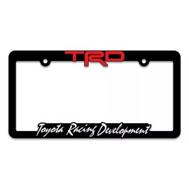 Toyota 2 TRD-License-Pl