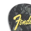 Fender Guitar Pick Silver Metal Sign - Fun Fender Wall