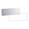 100 Bases Para Gafete Re-utilizable Con Mica Protectora