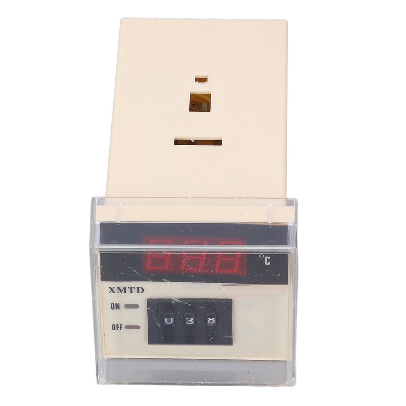 AC E Type Adjustable Temperature Controller LCD Digital Thermostat 0‑399℃