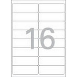 Korea Formtech Address label (LQ-3107 20 sheets, 16 spaces Formtec) / 주소용 라벨(LQ-3107 20매 16칸 폼텍)