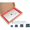 Loptan Laptop Box Cardboard Mailing Boxes Without Available Space for