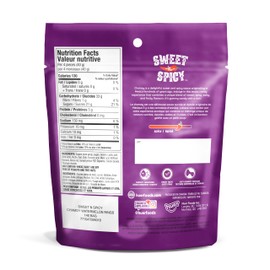 Huer - Sweet N' Spicy Chamoy Watermelon Rings 3 Pack, Chamoy Seasoned Watermelon Flavour, Soft & Chewy Gummy Candies, 140g Bags (Pack of 3) Stocking Stuffer Christmas Gift