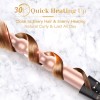 Bestope 6 in 1 Curling Iron Wand Set Curling Wand