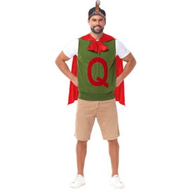 AOBUTE - Disfraz de personaje para hombre, Verde, XX-Large