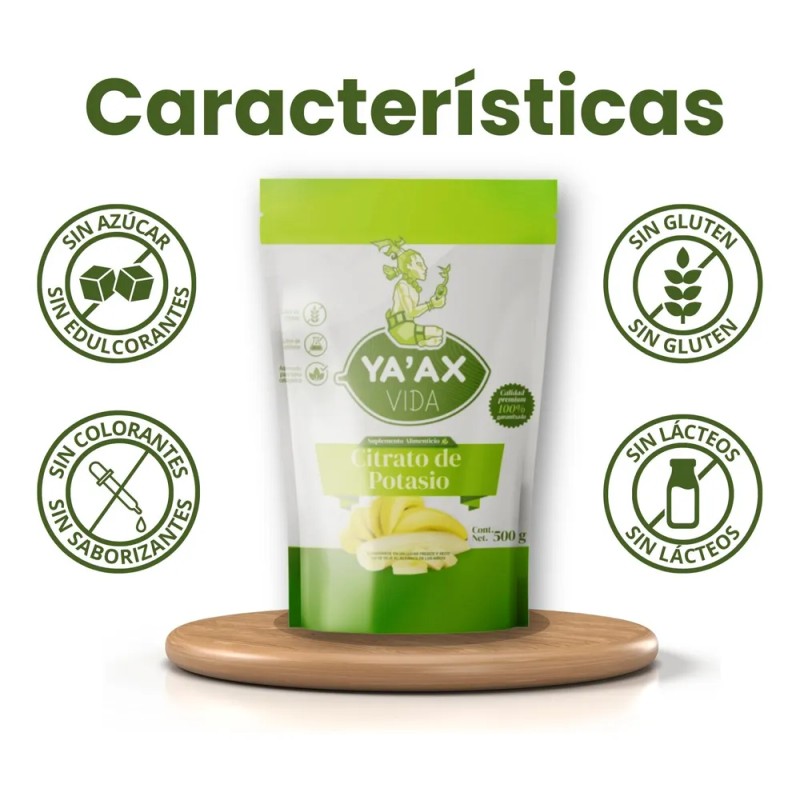 Citrato De Potasio Polvo 100% Puro 500 Grs Envío Gratis