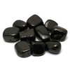 CrystalAge Jet Tumble Stone (20-25mm) - Single Stone