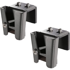 NKEOSN Boat Bumper Clips, Boat Fender Clips for Square Rails, Pontoon Fender Clips, Adjustable Stainless Steel Bumpers Hangers (2 Pack)