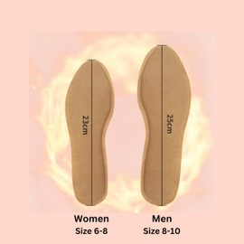 Abbie Home 10 Pairs Self-Heating Disposable Insole Foot Hand Wamer with Adhesive for Women & Men, Toe Warmers Insole Heating Patch for Hiking/Camping and Skating, Long Last 8-10 Hours (Men Size 8-10)