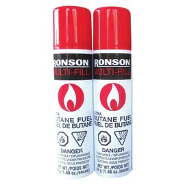 Ronson Multi-Fill Ultra Butane Fuel 1.48 oz 42 g Lot of 2