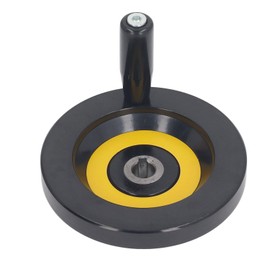 Table Saw Handwheel, Strong Insulation Milling Machine Hand Wheel 14mm ID with Screw Holes for Power Tool