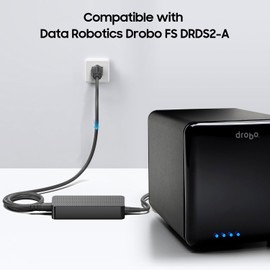 KFD 12V 9A 10A 120W AC/DC Adapter for Data Robotics Drobo FS DRDS2-A DRDS2A DRDS2A21 DRDS2A24 Server Network Storage Array NAS HD EDAC EDACPOWER EA11001E-120 12VDC 8.33A 100W Power Supply Cord Charger