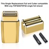 2 Pcs Replacement Foil and Cutters Compatible with Barberology Foil