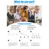 WEMOOTANTS Oversized 3.00 Reading Glasses Men Large Square Readers Fashion