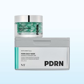 VT PDRN Capsule Cream 100 50ml + Daily Mask (30 sheets) 2-Type Set