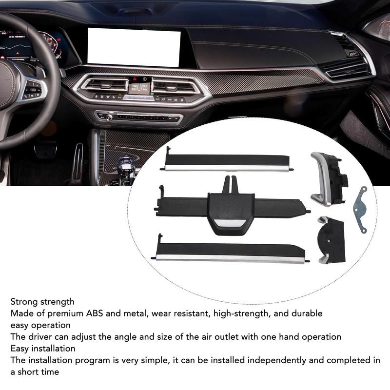 Vehicle AC Outlet Tab Clip Middle Fresh Air Conditioning AC