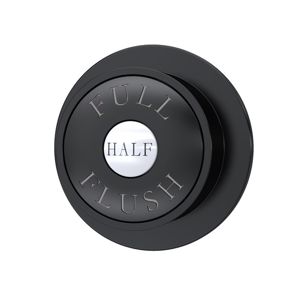 nuie TDPB02 Traditional Bathroom Dual Flush Round Push Button for