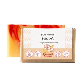 Puremetics Hair Soap Grapefruit Cypress 75g