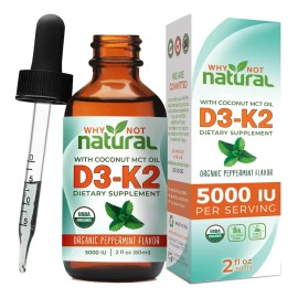 Vitamina K2 + D3 Con Coco Apoyo Óseo Cardiaco 60ml Americano