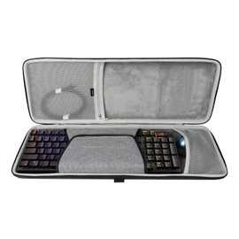 Geekria 90%-96% Keyboard and Mouse Case, Hard Shell Travel Carrying Bag for 100 Keys Computer Mechanical Keyboard and Mouse Combo Case, Compatible with ASUS ROG Strix Scope II 96, Aula F99