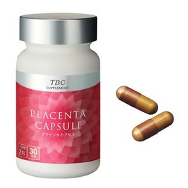 TBC サプリメント プラセンタカプセル 60粒（1日2粒目安 30日分）カプセルタイプ 飲む プラセンタ習慣 トリプルプラセンタ