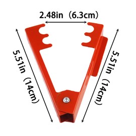 Garden Pruning Shears Kit with 1Pcs Red Metal Rose Leaf Thorn Stripper and 2Pcs Green Plastic Rose Stripper for Garden Floristry Roses and Leaf Removal