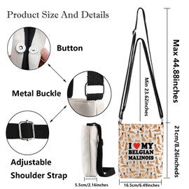 Belgische Malinois Umhängetasche Malinois Liebhaber Geschenke Belgischer Schäferhund Geschenke Malinois Besitzer Umhängetasche, Belgian Malinois Cb2, 111