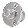 50mm Boat Garboard Drain Plug Stainless Steel Mirror Polish UV