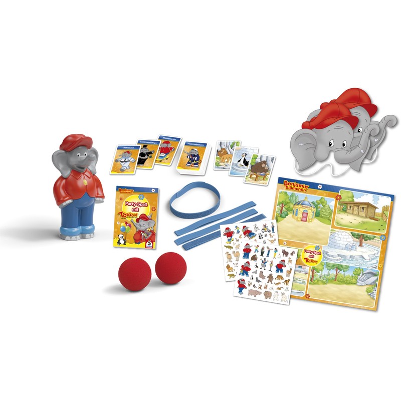 Schmidt Spiele 40663 Benjamin Blümchen, Party Fun with Törööö, Children's