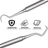 Dental Tools Plaque Remover Teeth Cleaning Tool﻿s Kit 6 Pcs