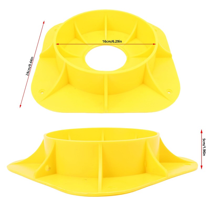 Asixxsix Trailer Jack Wheel Dock, Sturdy and Stable HDPE Jack