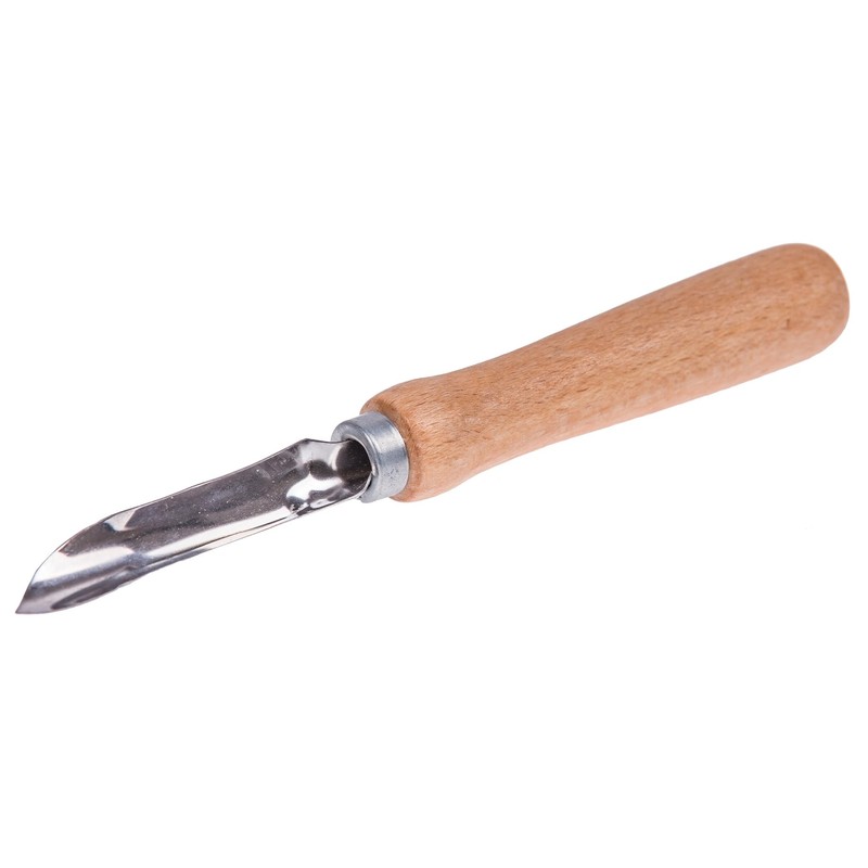 Wooden World - Vegetable and Fruit Peeler with a Wooden
