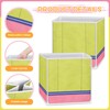 RUGKKK 6 Pcs Book Bins for Classroom Collapsible Back to