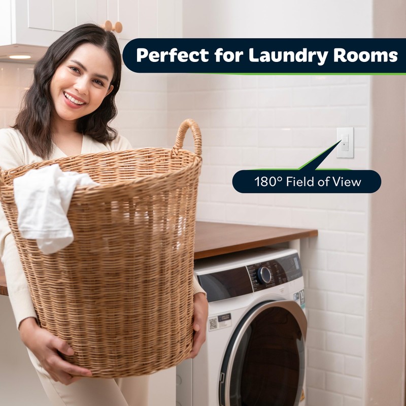 TOPGREENER Motion Sensor Switch, PIR Sensor with Ambient Light Level,