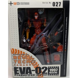 Kaiyodo Revoltech YAMAGUCHI No.27 - Gekijo Ban - EVA Unit 02 ( Japanese Import )