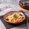 LERATIO Large Pasta Bowls,38oz Ceramic Pasta Bowls,9.0" Reactive Glaze Pasta