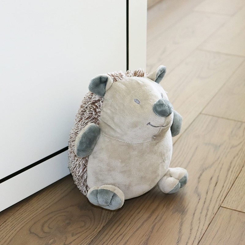 Decorative Hedgehog Door Stop-Cute Animal Weighted Door Stopper for Home