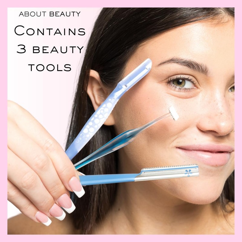 About Face Kit completo de perfeccionamiento facial para afeitado y