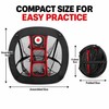 Portable Golf Chipping Practice Net with 3 Target Pockets –