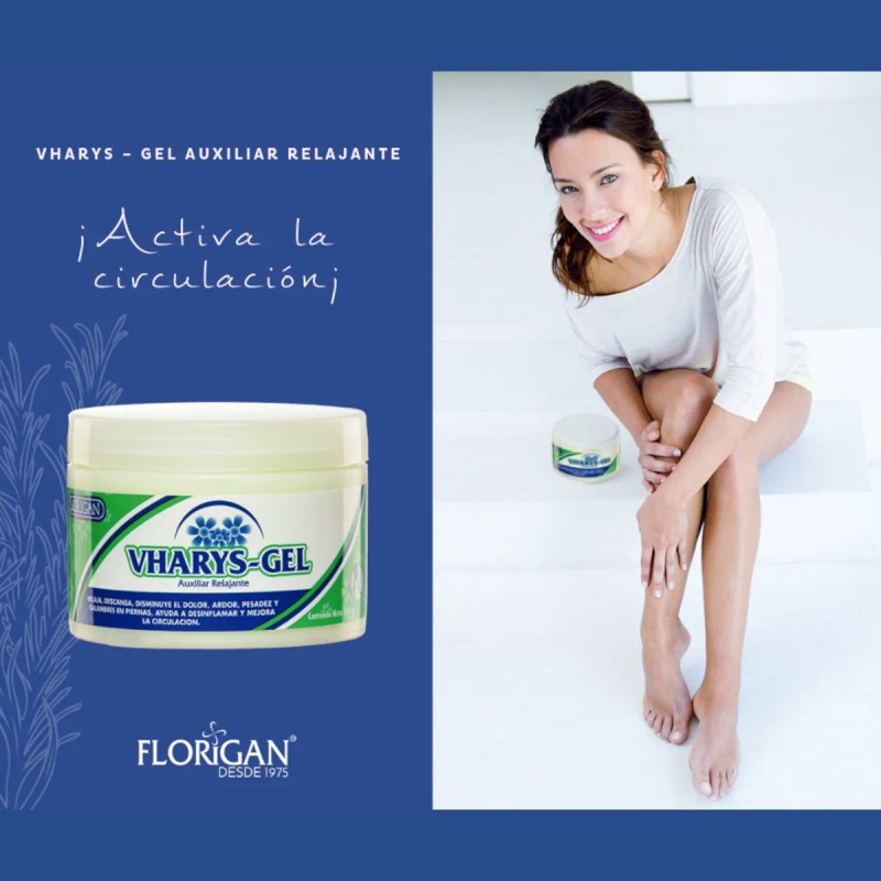 Vharys-gel Auxiliar Relajante 350grs. Florigan