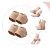 Healeved 2pairs Elastic Gel Heel Socks for Cracked Heel Repair