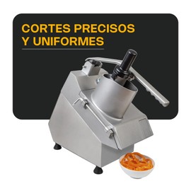 RHINO, Disco de Corte para Procesador de Alimentos, Acero Inoxidable Grado Alimenticio, 6 milímetros, Compatible con el Procesador de alimentos PROAL-55, DIPRO-CO-6