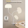 LemSen Clip on Light for Bed, Headboard Reading Lamp, Dorm