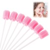 100 Pieces Mouth Swabs,Mouth Sponges on Stick for Elderly Mouth