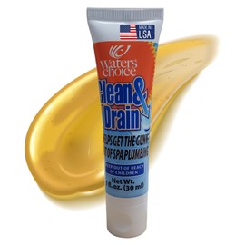 Waters Choice Clean & Drain Spa Purge and Jetted Tub Cleaner– Removes Pipe and Jet Line Build-Up for Clear Water in Hot Tubs, Whirlpool Tubs, and Swim Spas