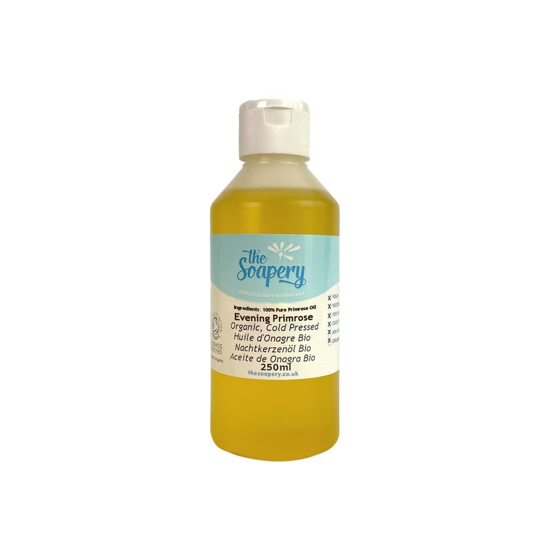 Evening Primrose Oil 250ml - Certified Organic Cold Pressed 100%